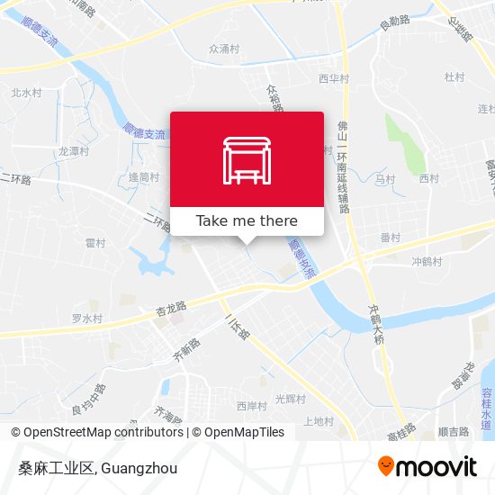 桑麻工业区 map