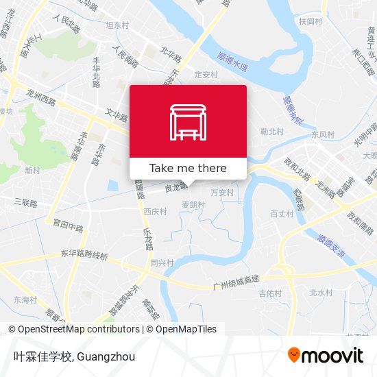 叶霖佳学校 map