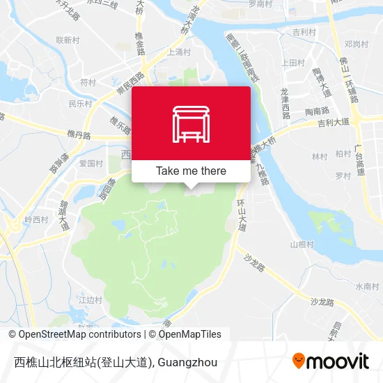 西樵山北枢纽站(登山大道) map