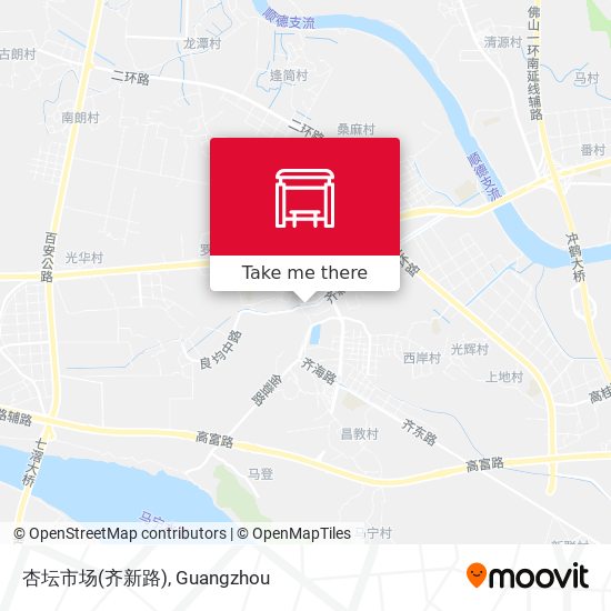 杏坛市场(齐新路) map
