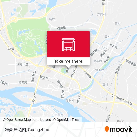 雅豪居花园 map