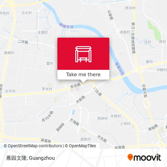 雁园文隆 map