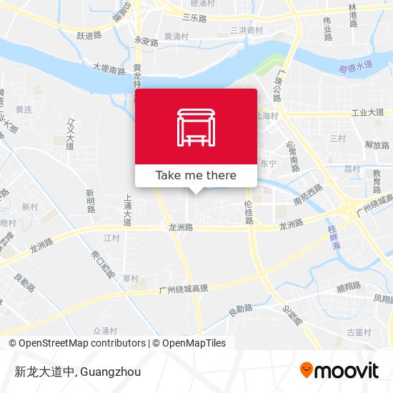 新龙大道中 map
