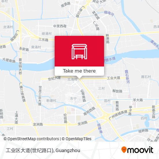 工业区大道(世纪路口) map