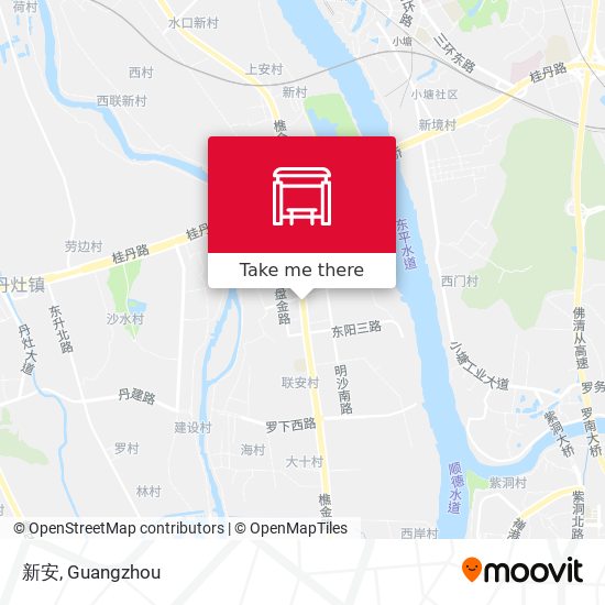 新安 map
