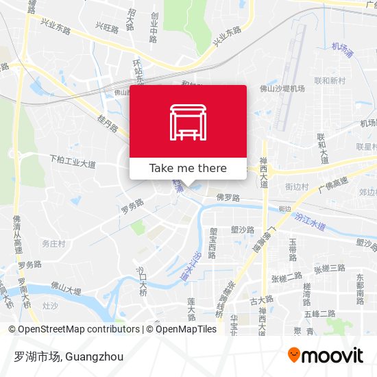 罗湖市场 map