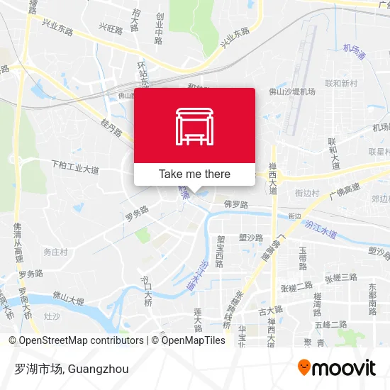 罗湖市场 map