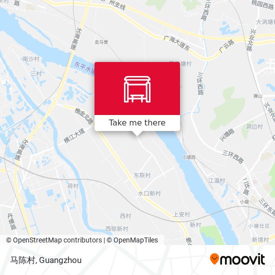 马陈村 map