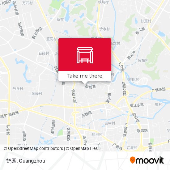 鹤园 map