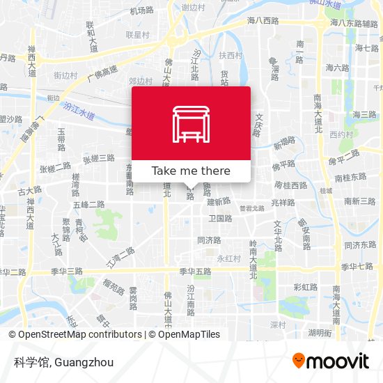 科学馆 map