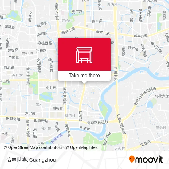 怡翠世嘉 map