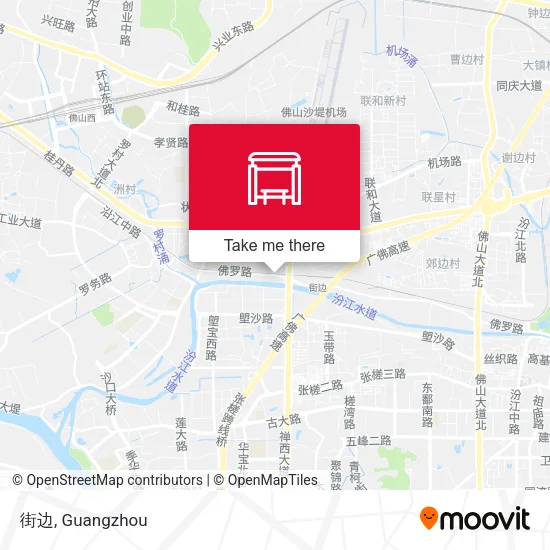 街边 map