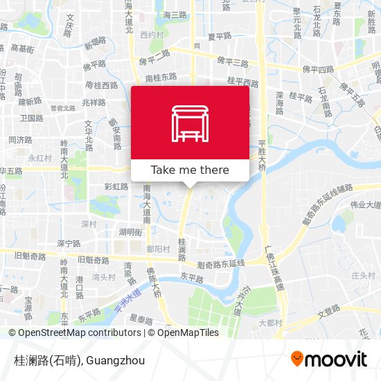 桂澜路(石啃) map