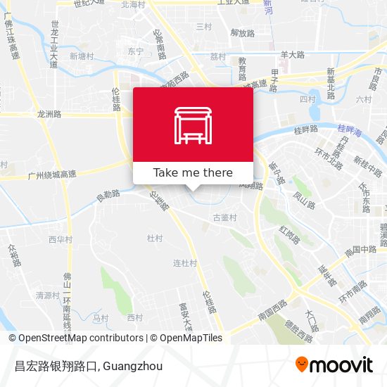 昌宏路银翔路口 map
