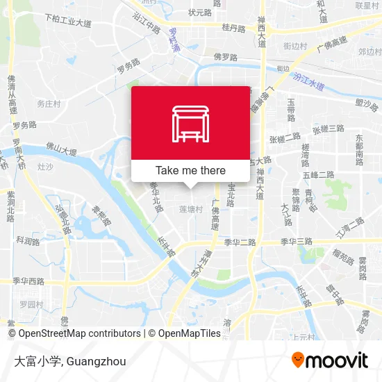 大富小学 map