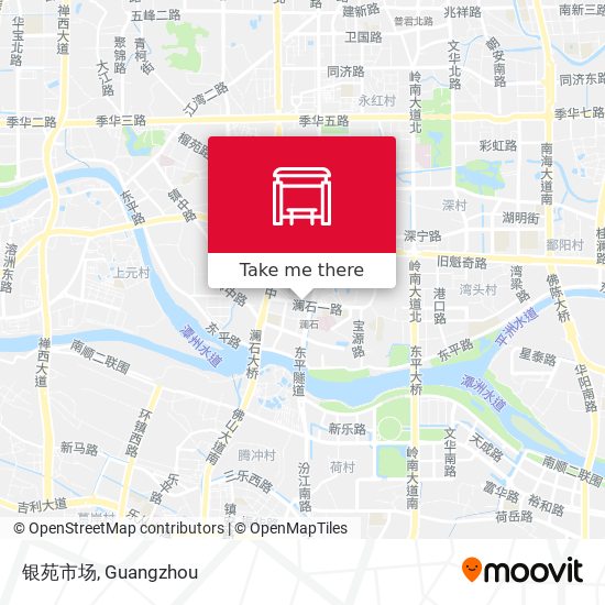 银苑市场 map