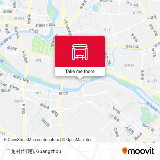 二龙村(绀现) map