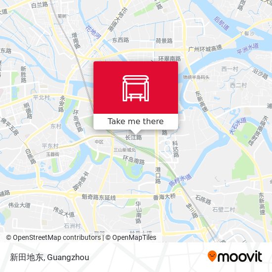 新田地东 map