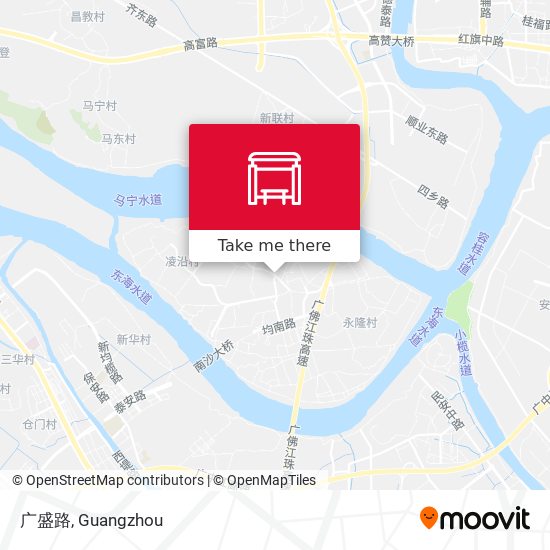 广盛路 map