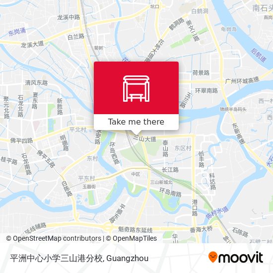 平洲中心小学三山港分校 map