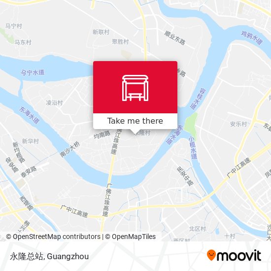 永隆总站 map