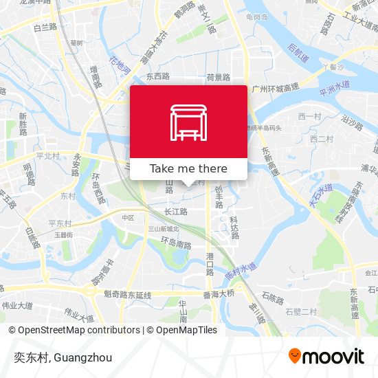 奕东村 map