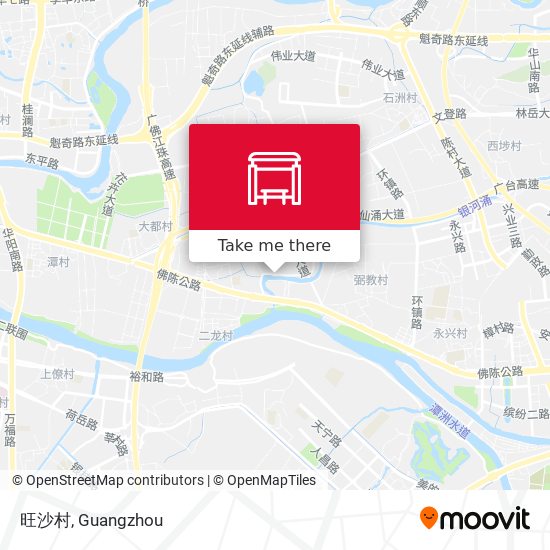 旺沙村 map