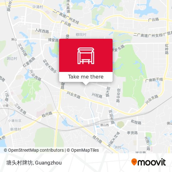 塘头村牌坊 map