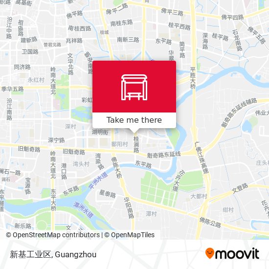 新基工业区 map