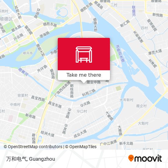 万和电气 map