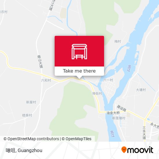 噉咀 map