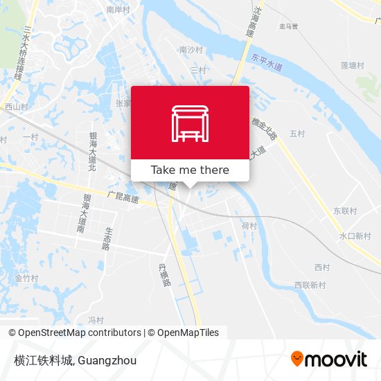 横江铁料城 map