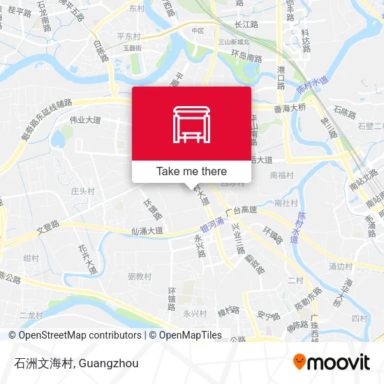 石洲文海村 map