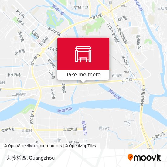 大沙桥西 map