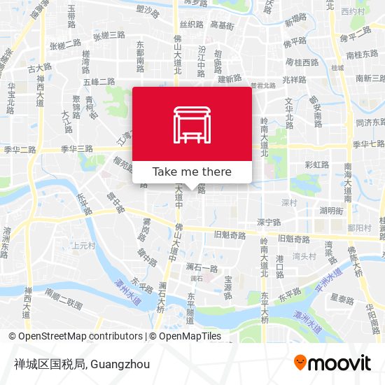 禅城区国税局 map