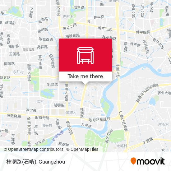桂澜路(石啃) map