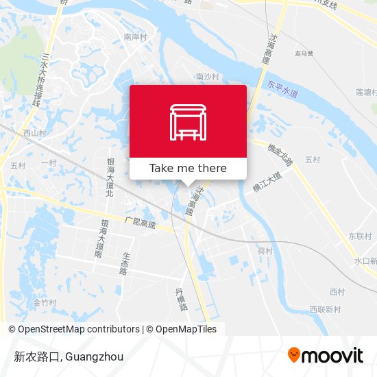 新农路口 map