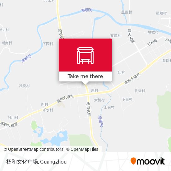 杨和文化广场 map