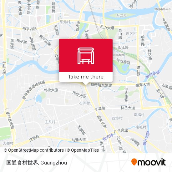国通食材世界 map