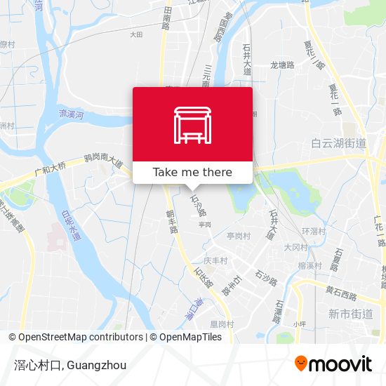 滘心村口 map