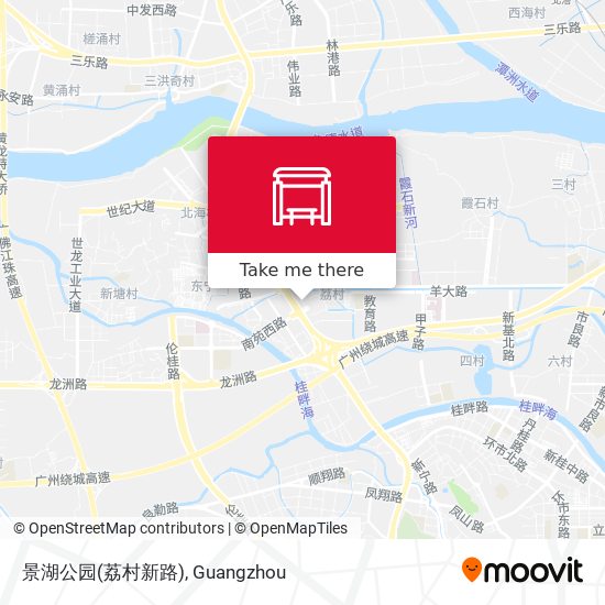 景湖公园(荔村新路) map