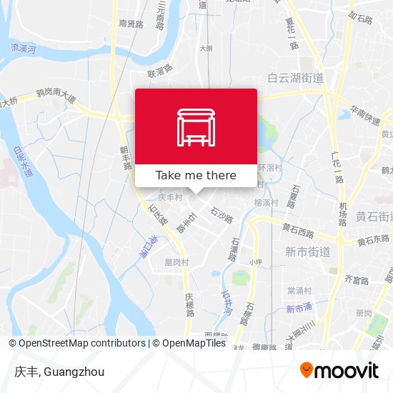 庆丰 map