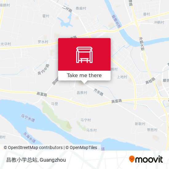 昌教小学总站 map