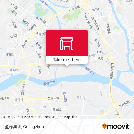 盈峰集团 map