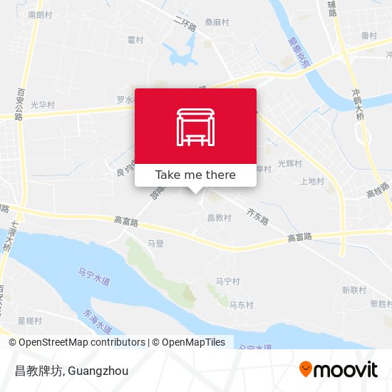 昌教牌坊 map