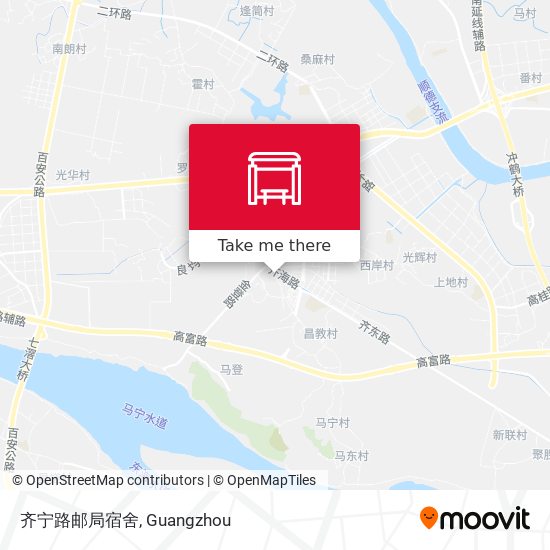 齐宁路邮局宿舍 map