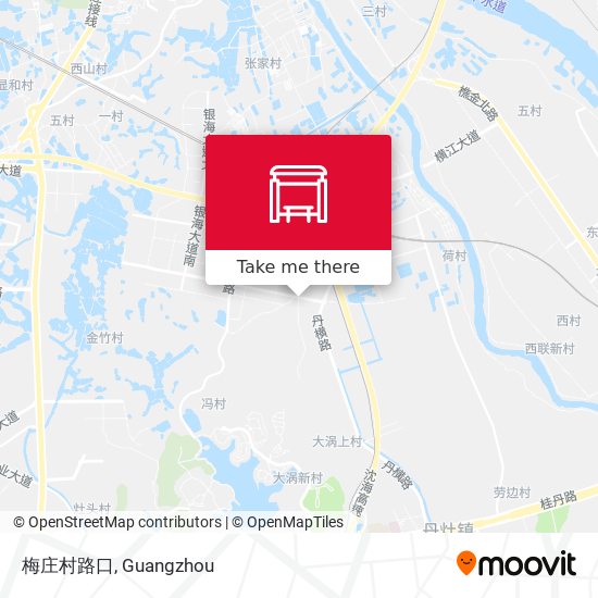 梅庄村路口 map