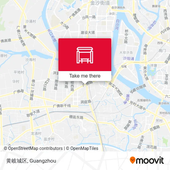 黄岐城区 map