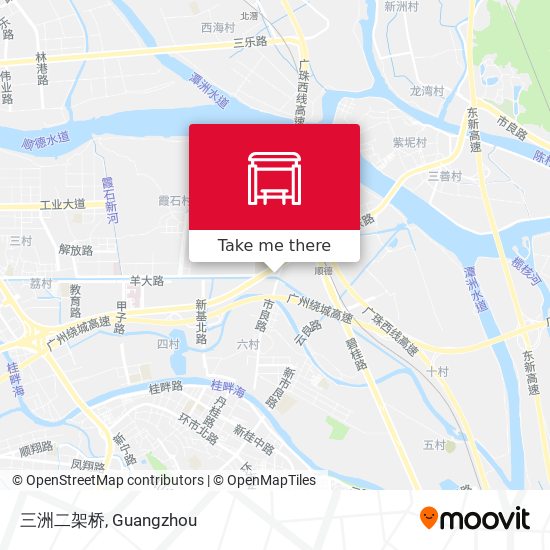 三洲二架桥 map