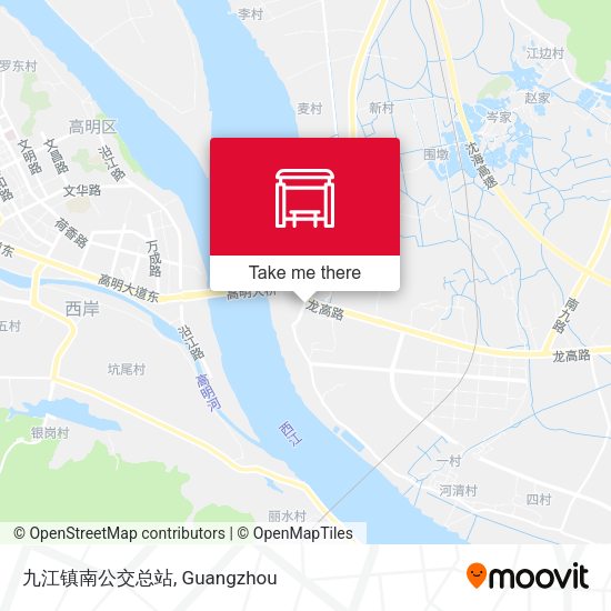 九江镇南公交总站 map